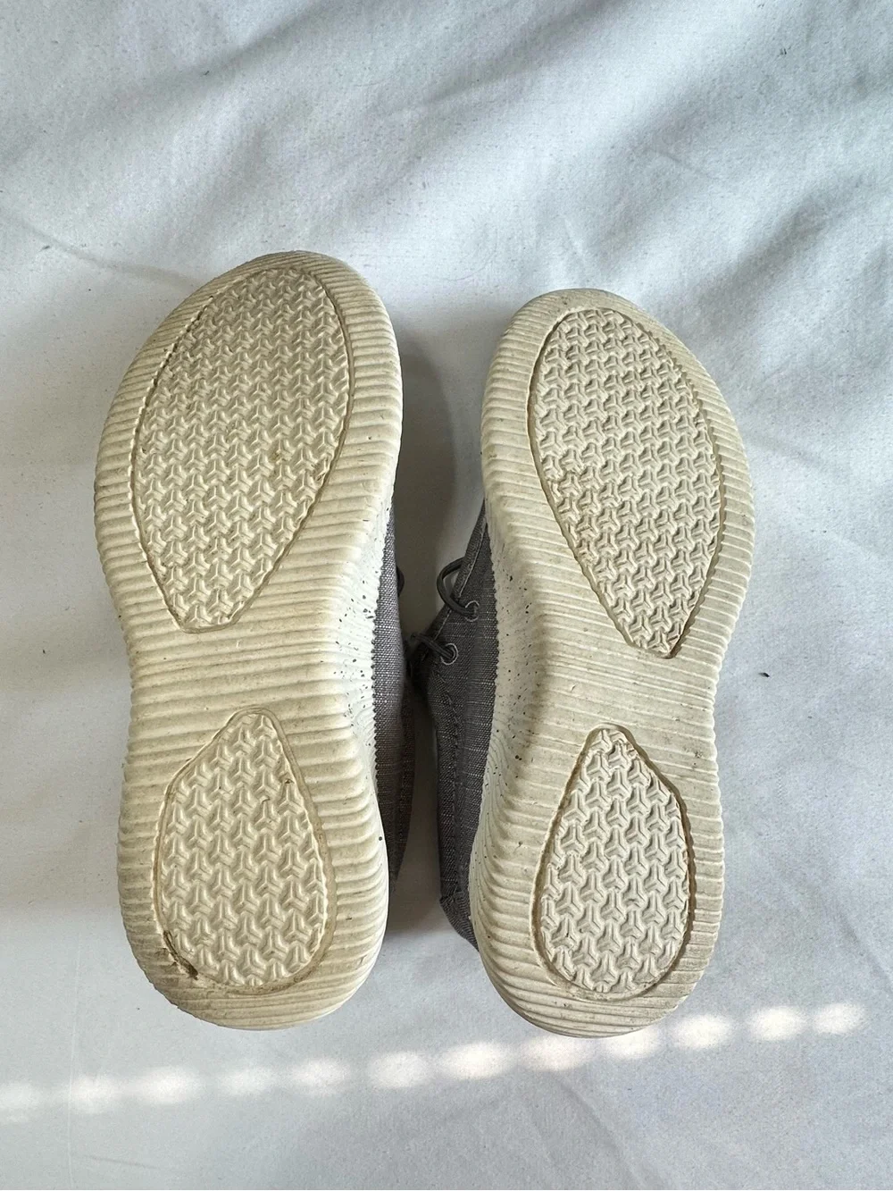 Crevo Kids Casual Gray Canvas Moccasin Shoes